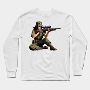 Sniper Girl Long Sleeve T-Shirt